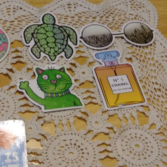 Stickers for cellphone, hydroflask, computer, locker, crafts, scrapbook - Picture 5 of 7